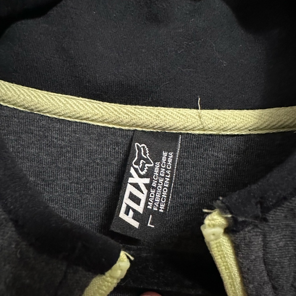 Fox Racing MTB Black and Gray Sweater - Picture 2 of 3